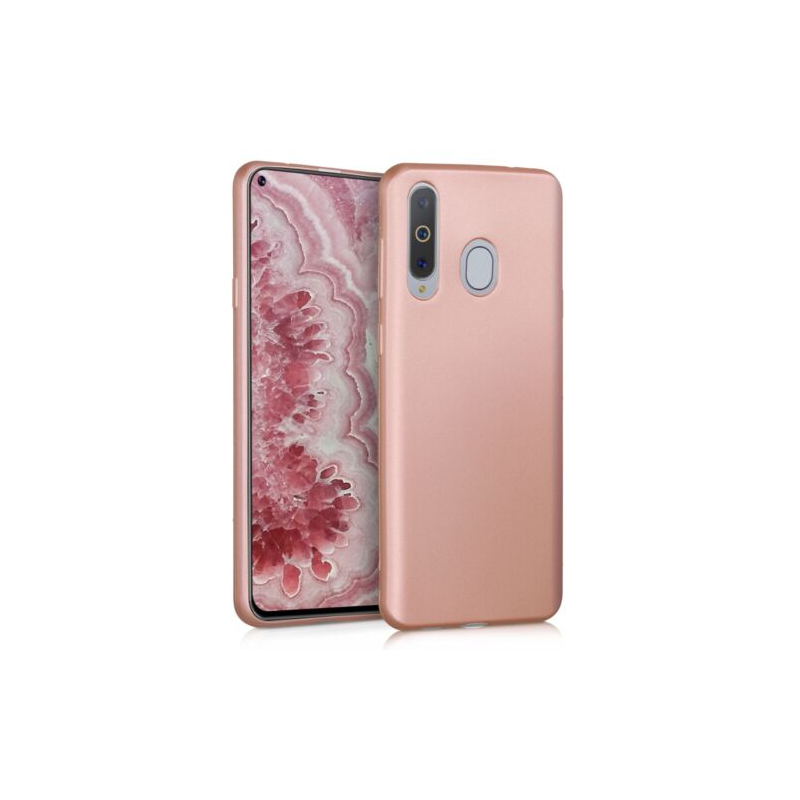 Husa pentru Samsung Galaxy A8s, Silicon, Rose Gold, 47216.31 Husa pentru Samsung Galaxy A8s, Silicon, Rose Gold, 47216.31