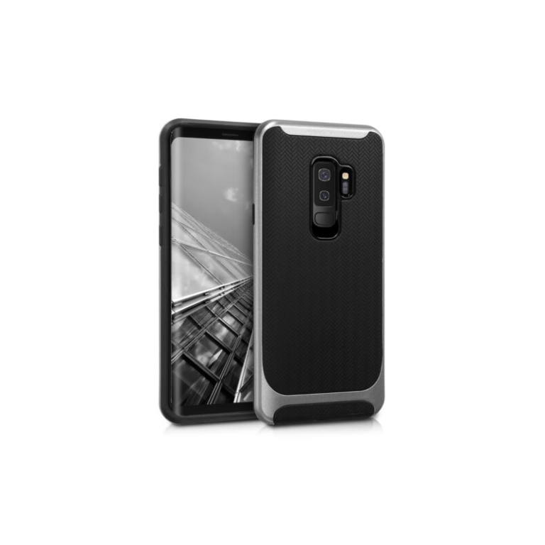 Husa pentru Samsung Galaxy S9 Plus, Silicon, Negru, 45464.73