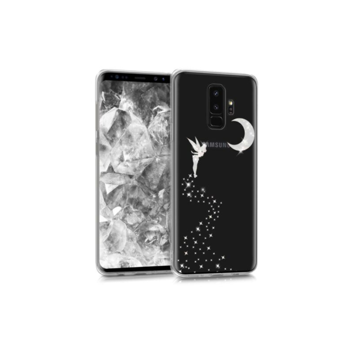 Husa pentru Samsung Galaxy S9 Plus, Silicon, Silver, 44198.01 Husa pentru Samsung Galaxy S9 Plus, Silicon, Silver, 44198.01