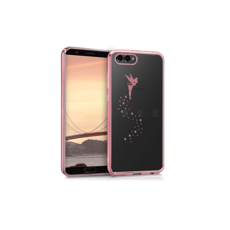 Husa pentru Huawei Honor View 10, Silicon, Rose Gold, 44210.01 Husa pentru Huawei Honor View 10, Silicon, Rose Gold, 44210.01
