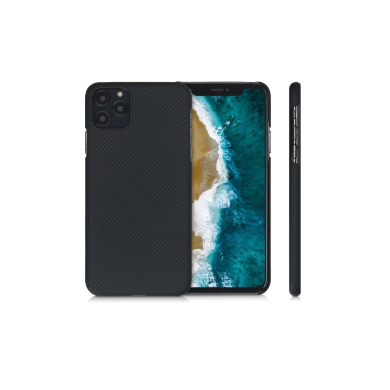 Husa pentru Apple iPhone 11 Pro Max, Aramida, Negru, 49735.01