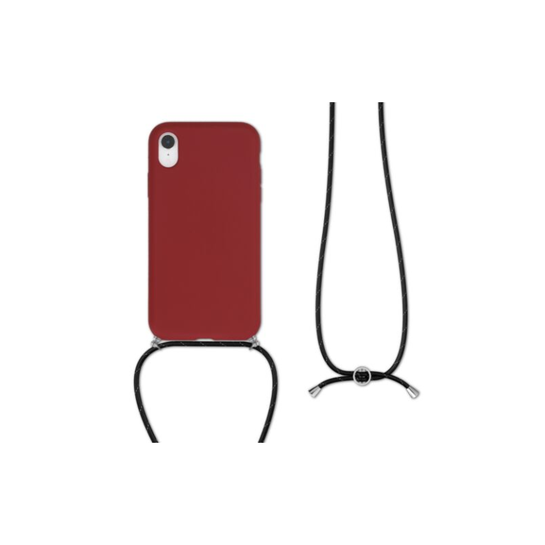 Husa pentru Apple iPhone XR, Silicon, Rosu, 50418.20