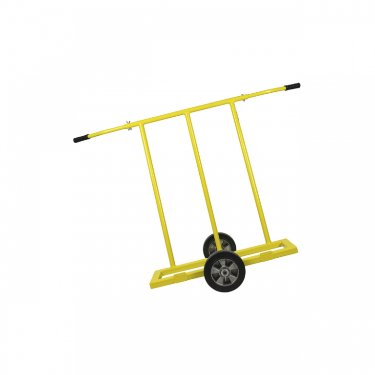 Carucior pentru transportat placi, 2 roti, sarcina maxima 900 kg, tip DT-2W, ORIT Olanda, garantie 7 ani
