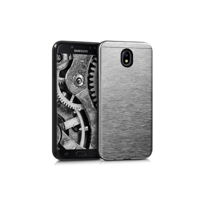 Husa pentru Samsung Galaxy J7 (2017), Aluminiu, Silver, 43024.35 Husa pentru Samsung Galaxy J7 (2017), Aluminiu, Silver, 43024.35