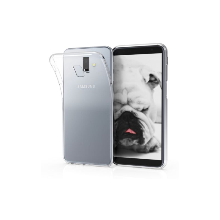 Husa pentru Samsung Galaxy J6 Plus, Silicon, Transparent, 46440.03