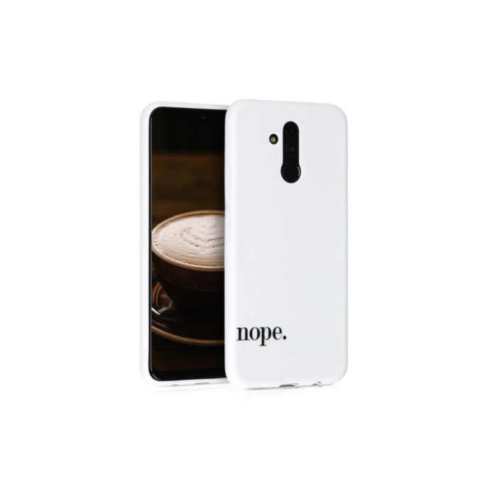 Husa pentru Huawei Mate 20 Lite, Silicon, Alb, 47004.02