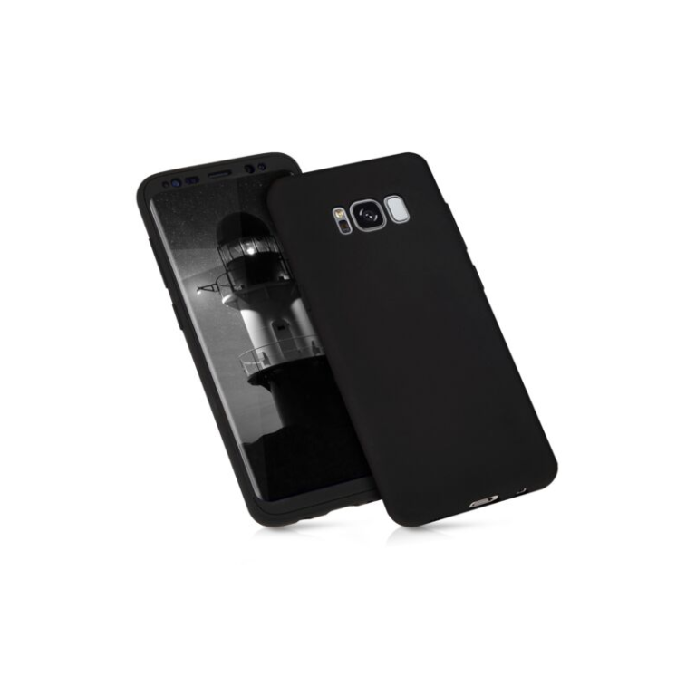 Husa pentru Samsung Galaxy S8, Silicon, Negru, 41805.68