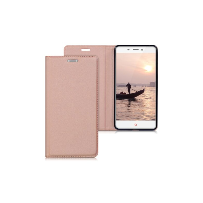 Husa pentru ZTE Nubia N1, Piele ecologica, Rose Gold, 40425.81 Husa pentru ZTE Nubia N1, Piele ecologica, Rose Gold, 40425.81