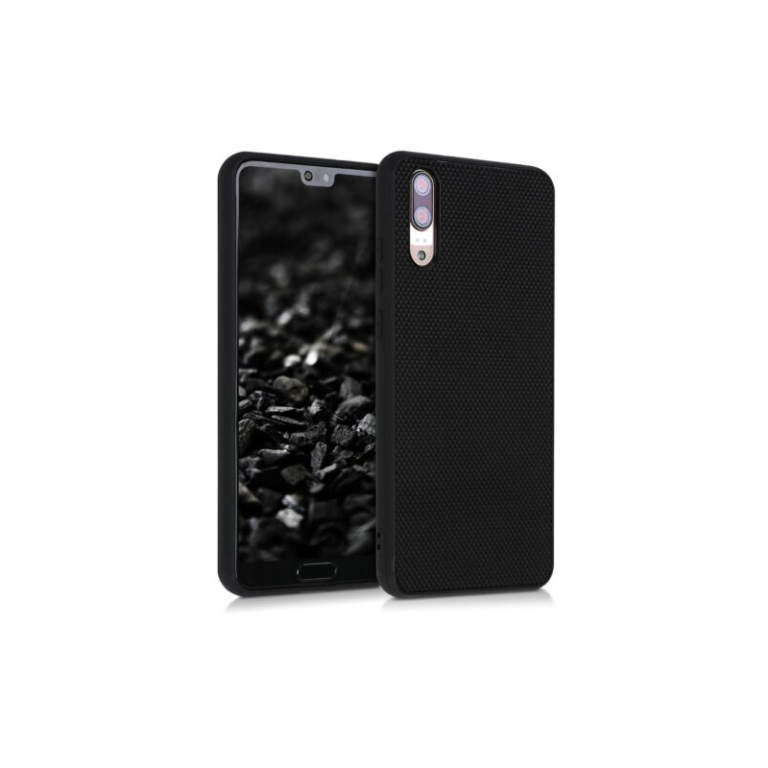 Husa pentru Huawei P20, Nylon, Negru, 45846.01