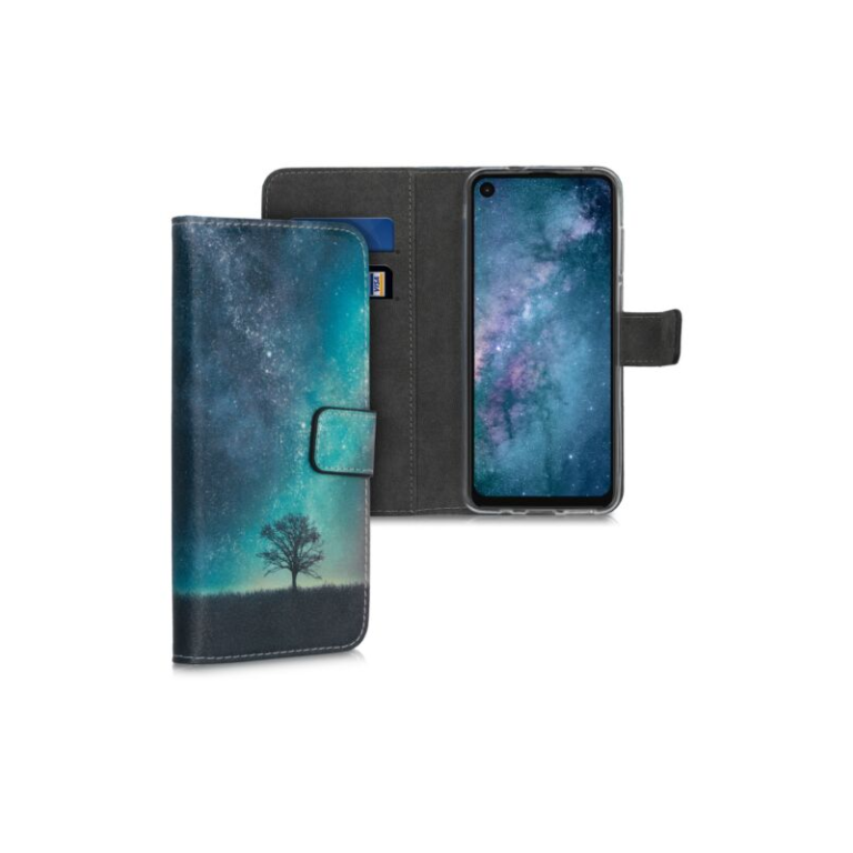 Husa pentru Motorola One Action, Piele ecologica, Multicolor, 51159.01