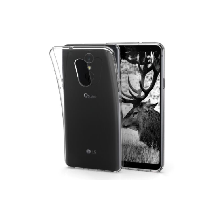 Husa pentru LG Q Stylus, Silicon, Transparent, 46238.03