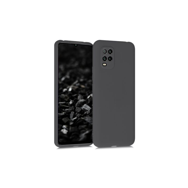 Husa pentru Xiaomi Mi 10 Lite 5G, Silicon, Gri, 52490.46
