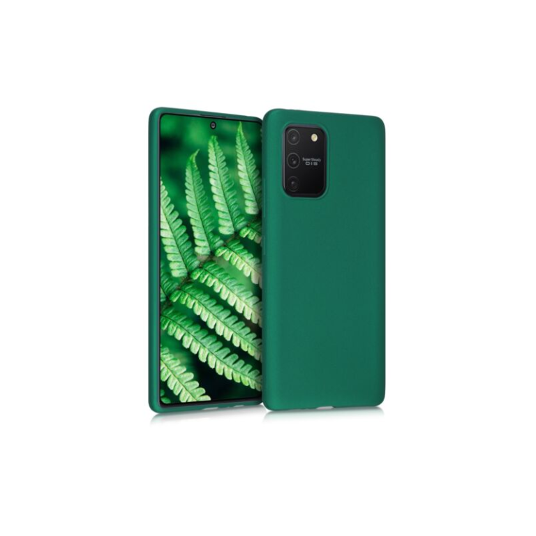 Husa pentru Samsung Galaxy S10 Lite, Silicon, Verde, 51411.170