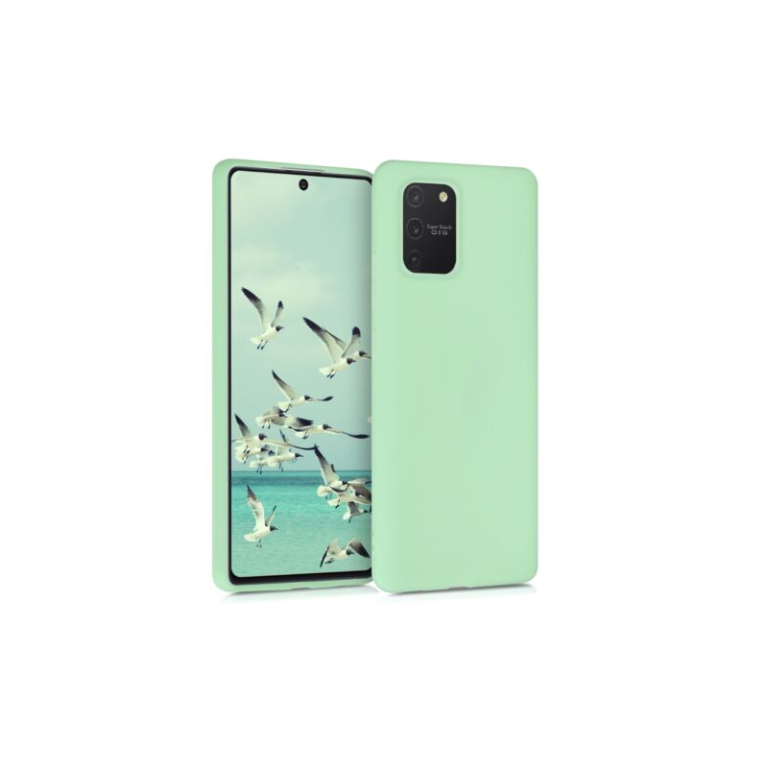 Husa pentru Samsung Galaxy S10 Lite, Silicon, Verde, 51407.176
