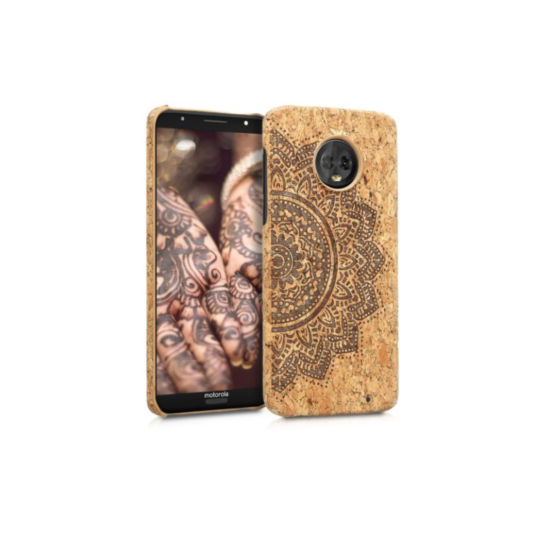 Husa pentru Motorola Moto G6 Plus, Pluta, Maro, 45778.01