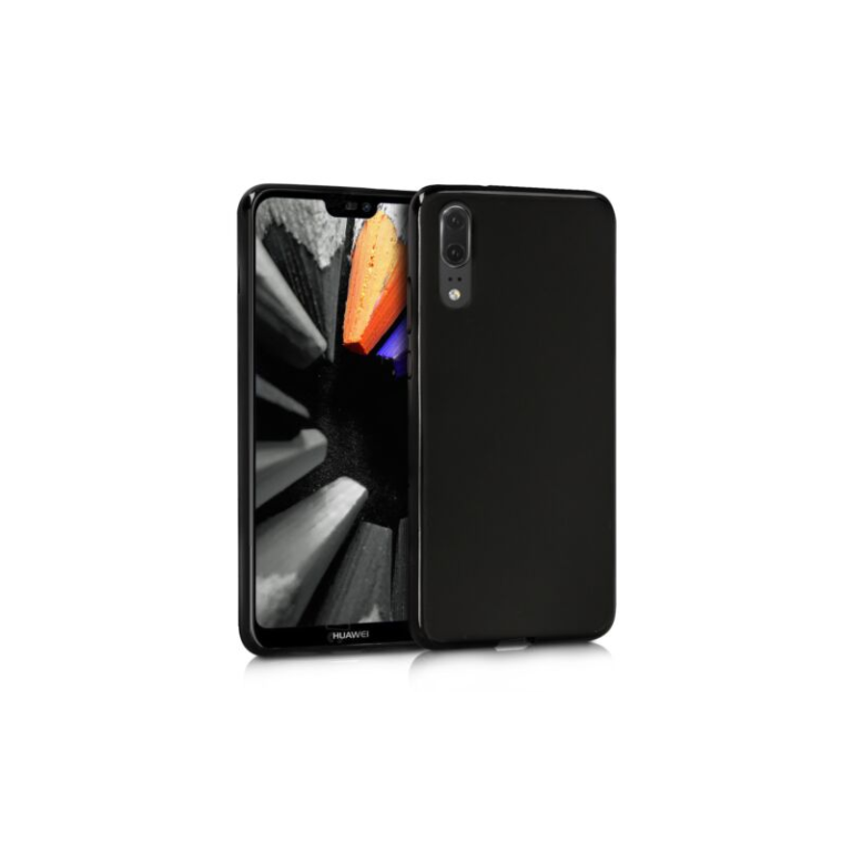 Husa pentru Huawei P20, Silicon, Negru, 44212.47