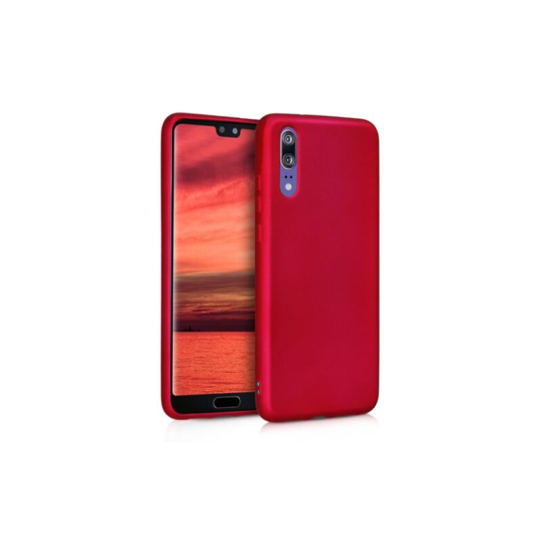 Husa pentru Huawei P20, Silicon, Roz, 44216.65