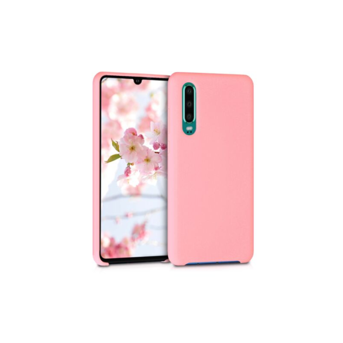 Husa pentru Huawei P30, Silicon, Rose Gold, 47414.89