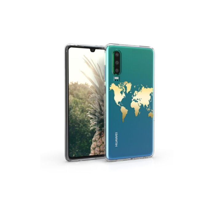Husa pentru Huawei P30, Silicon, Gold, 47413.01 Husa pentru Huawei P30, Silicon, Gold, 47413.01