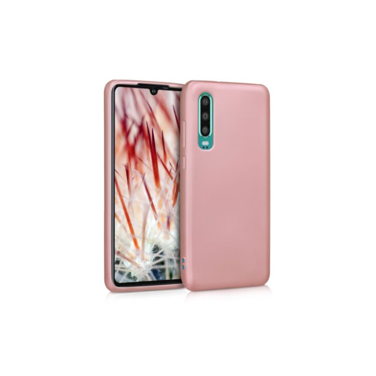 Husa pentru Huawei P30, Silicon, Rose Gold, 47411.31