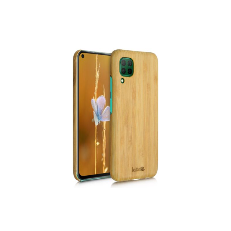 Husa pentru Huawei P40 Lite, Lemn, Maro, 52210.24