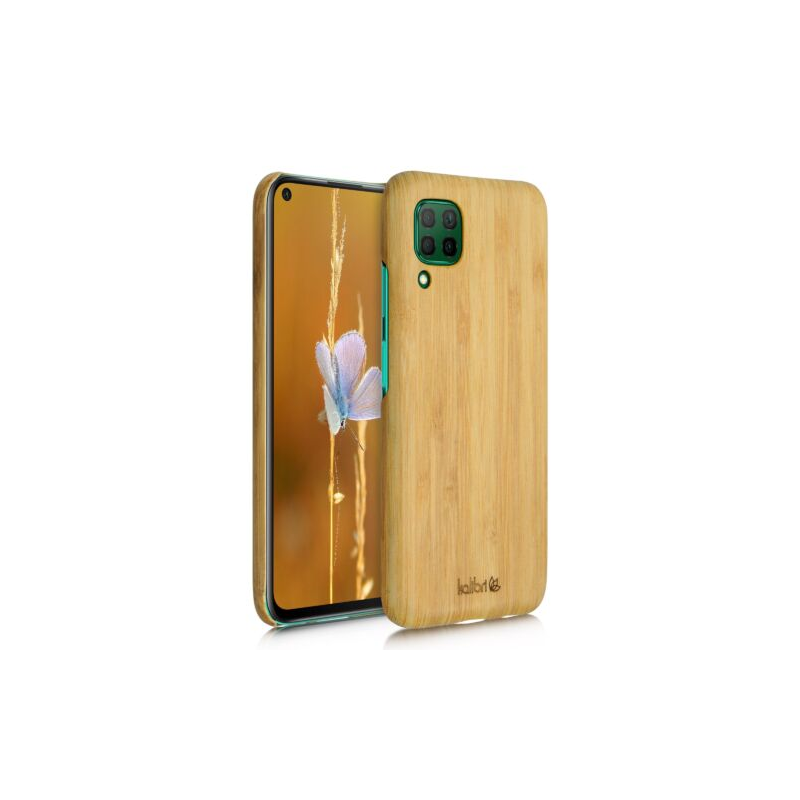 Husa pentru Huawei P40 Lite, Lemn, Maro, 52210.24 Husa pentru Huawei P40 Lite, Lemn, Maro, 52210.24