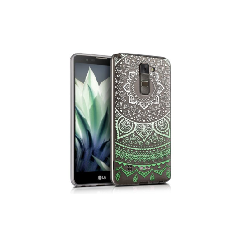 Husa pentru LG Stylus 2, Silicon, Verde, 39038.02