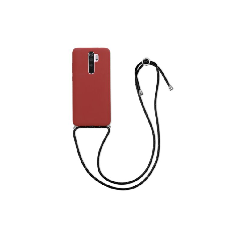 Husa pentru Xiaomi Redmi Note 8 Pro, Silicon, Rosu, 50613.20