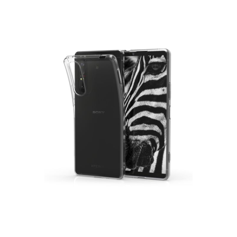 Husa pentru Sony Xperia 1 II, Silicon, Transparent, 51883.03