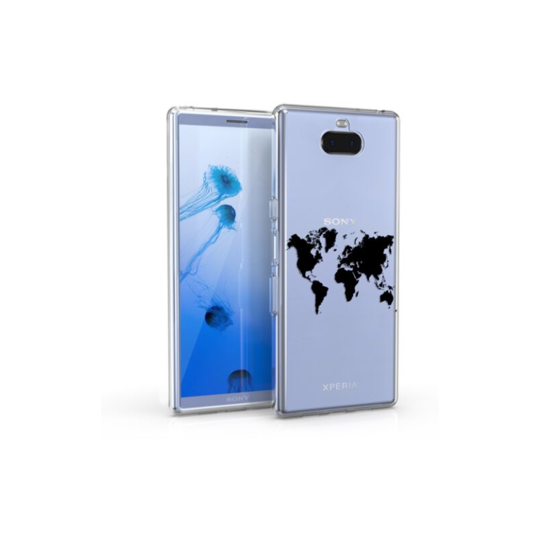 Husa pentru Sony Xperia 10, Silicon, Transparent, 46564.03
