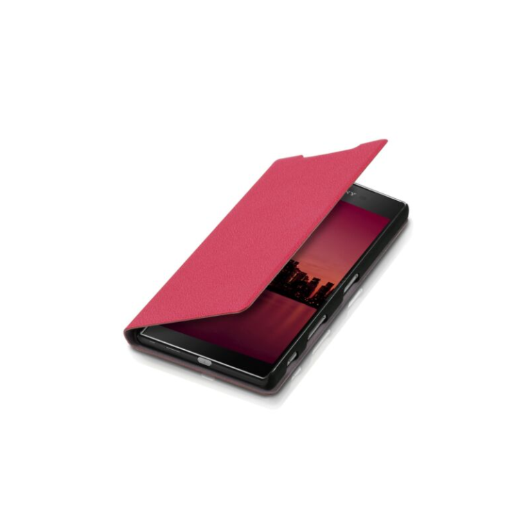 Husa pentru Sony Xperia Z5 Premium, Piele ecologica, Roz, 35010.08