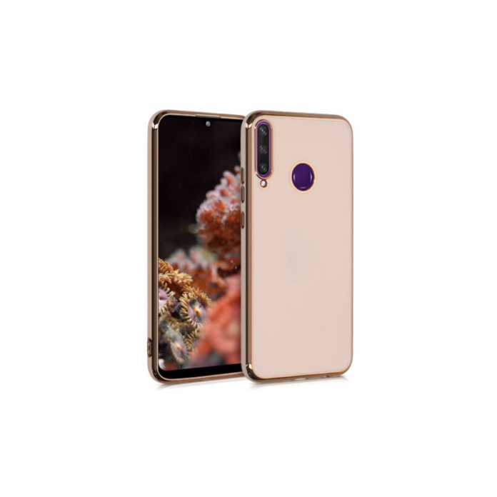 Husa pentru Huawei Y6p, Silicon, Rose Gold, 53522.81 Husa pentru Huawei Y6p, Silicon, Rose Gold, 53522.81