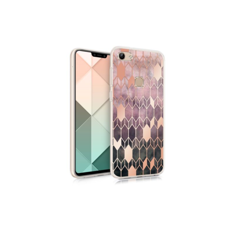 Husa pentru Vivo Y81, Silicon, Rose Gold, 47263.01
