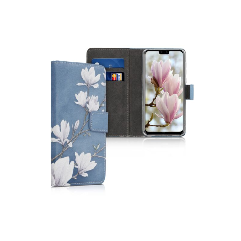Husa pentru Huawei Y9 (2019), Piele ecologica, Multicolor, 48780.02
