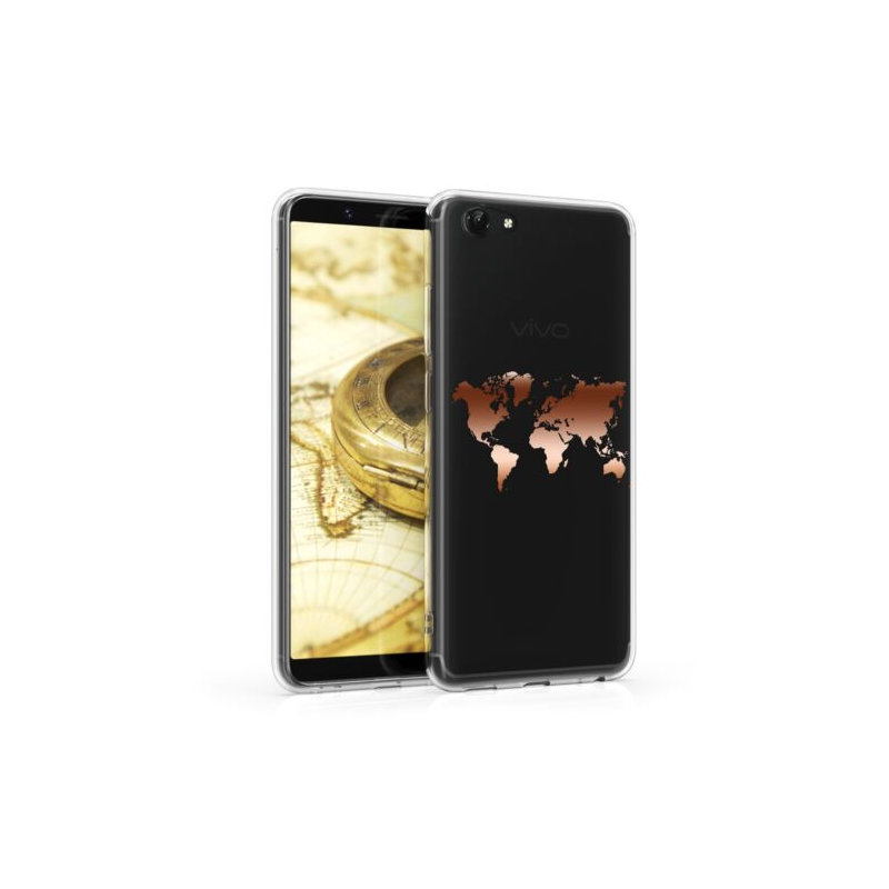 Husa pentru Vivo Y71i, Silicon, Rose Gold, 47265.01 Husa pentru Vivo Y71i, Silicon, Rose Gold, 47265.01
