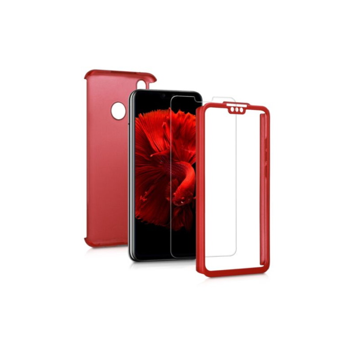 Husa pentru Huawei Y9 (2019), Policarbonat, Rosu, 48889.36