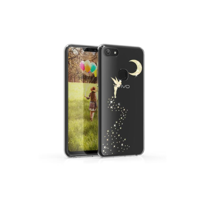 Husa pentru Vivo Y81, Silicon, Gold, 47262.01