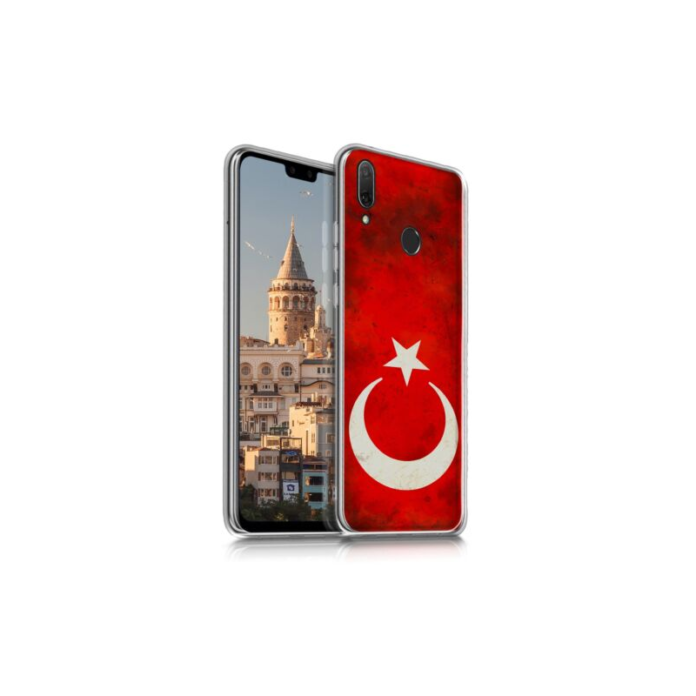 Husa pentru Huawei Y9 (2019), Silicon, Rosu, 49340.01