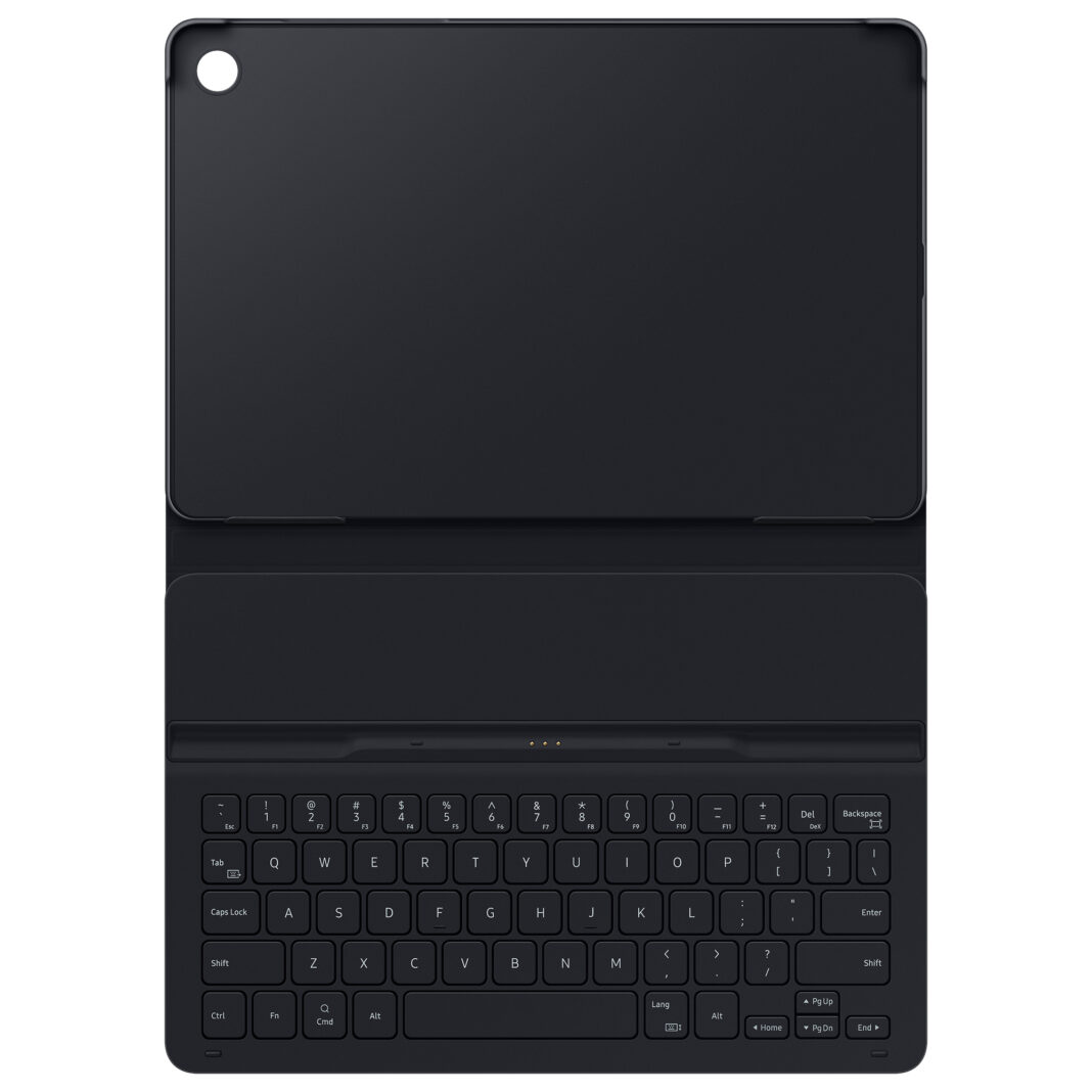 Husa cu tastatura Samsung Book Cover Keyboard Slim pentru Galaxy Tab A9+, Negru