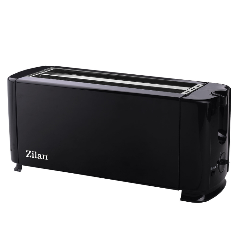 Prajitor paine dublu Floria ZLN-2706, Putere 1300 W, 2 fante, 4 felii, Negru