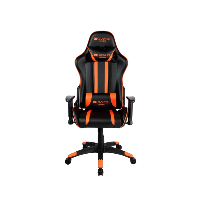 Scaun Gaming Canyon Fobos Negru/Portocaliu