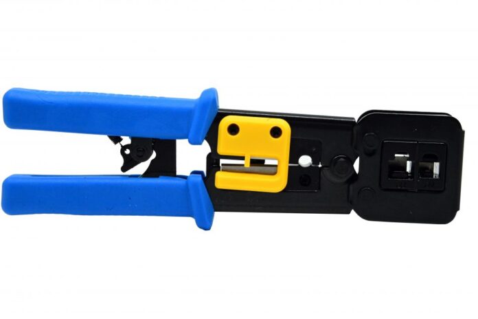 Cleste pentru sertizat mufe retea  RJ45 Pass through connector