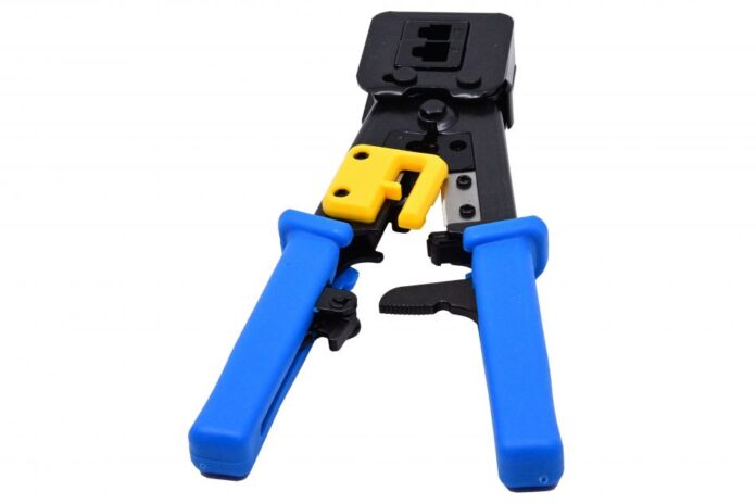 Cleste pentru sertizat mufe retea  RJ45 Pass through connector