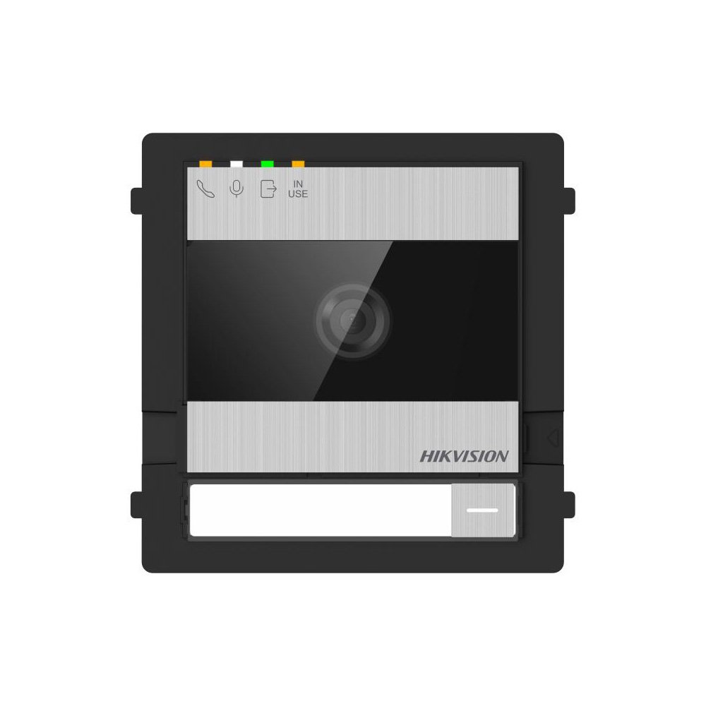 Videointerfon de exterior IP Hikvision DS-KD7003EY-IME2, 2 MP, aparent/incastrat, Plug and play, 2 fire Videointerfon de exterior IP Hikvision DS-KD7003EY-IME2, 2 MP, aparent/incastrat, Plug and play, 2 fire
