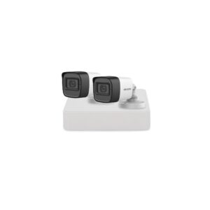 Sistem supraveghere exterior basic HikVision, 2 camere, 2 MP, IR 30 m, 2.8 mm, microfon Sistem supraveghere exterior basic HikVision, 2 camere, 2 MP, IR 30 m, 2.8 mm, microfon