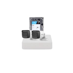 Sistem supraveghere exterior cu HDD 1 TB HikVision, 2 camere, 2 MP, IR 30 m, 2.8 mm, microfon Sistem supraveghere exterior cu HDD 1 TB HikVision, 2 camere, 2 MP, IR 30 m, 2.8 mm, microfon