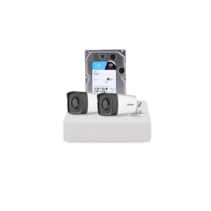 Sistem supraveghere exterior cu HDD 1 TB HikVision, 2 camere, 2 MP, IR 80 m, 3.6 mm Sistem supraveghere exterior cu HDD 1 TB HikVision, 2 camere, 2 MP, IR 80 m, 3.6 mm