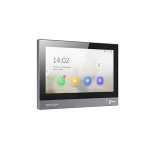 Videointerfon de interior IP Hikvision DS-KH8381-WTE1, ingropat/aparent, 7-inch, slot card, PoE Videointerfon de interior IP Hikvision DS-KH8381-WTE1, ingropat/aparent, 7-inch, slot card, PoE