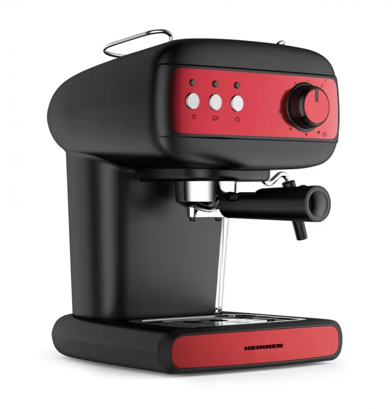 Espressor cafea Heinner HEM-1100BKRD  850W  Negru/Rosu