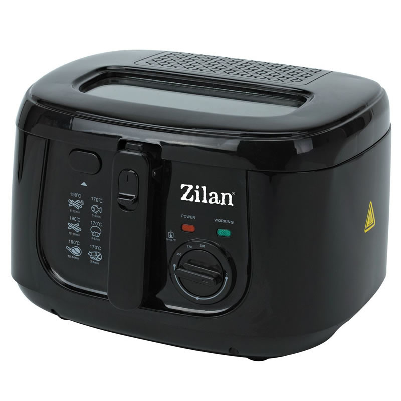 Friteuza Zilan ZLN-2317,1800 W, capacitate ulei 2.5 l, cuva teflonata Friteuza Zilan ZLN-2317,1800 W, capacitate ulei 2.5 l, cuva teflonata